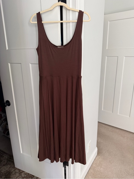 Reformation Dresses & Skirts - Reformation Rou Knit Dress cafe brown sleevless